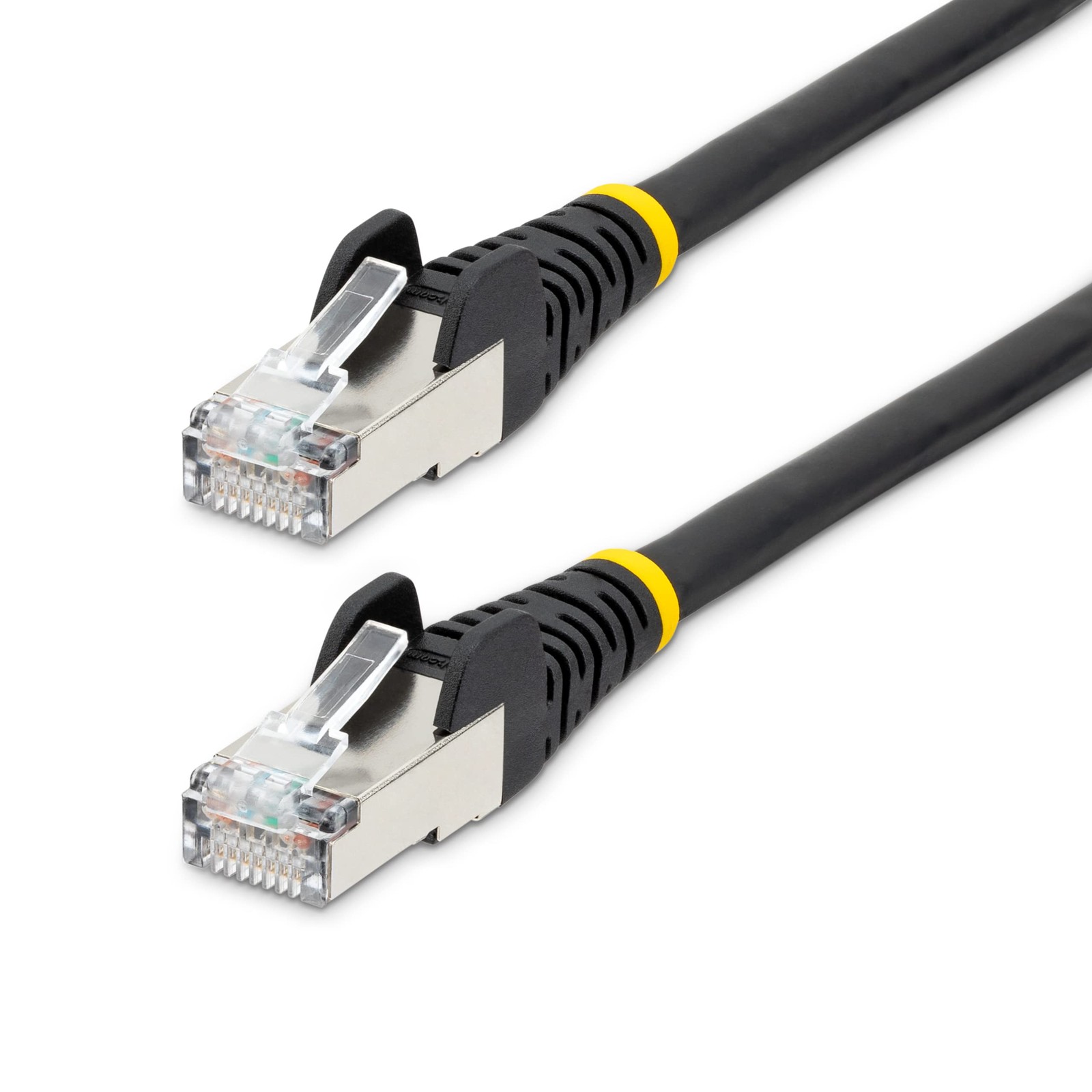 StarTech.com CAT6A Ethernet Cable 2m Black LSZH NLBK-2M-CAT6A-PATCH Japan Import