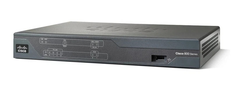 Cisco 881 CISCO881-K9 4-Port Integrated Services Router Business Network