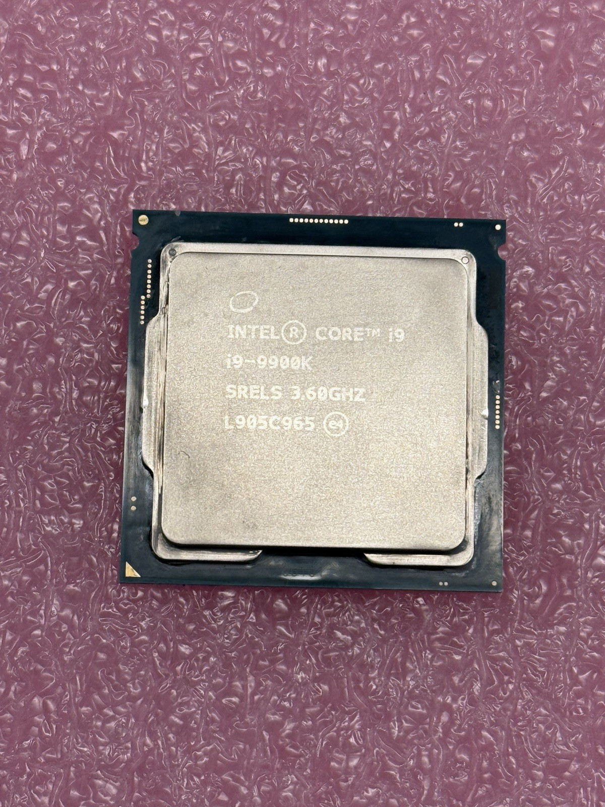 Intel Core i9-9900K Coffee Lake 8-Core, 16-Thread, 3.6 GHz (LGA 1151)