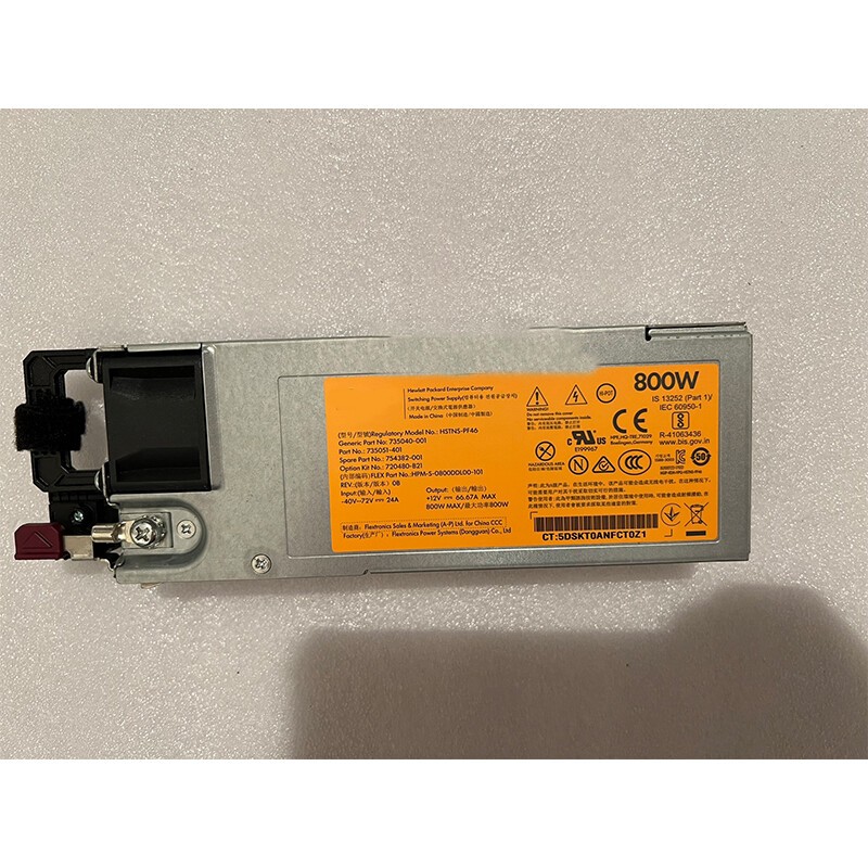 For HP 754382-001/754382001 800W G9 Server Power Supply