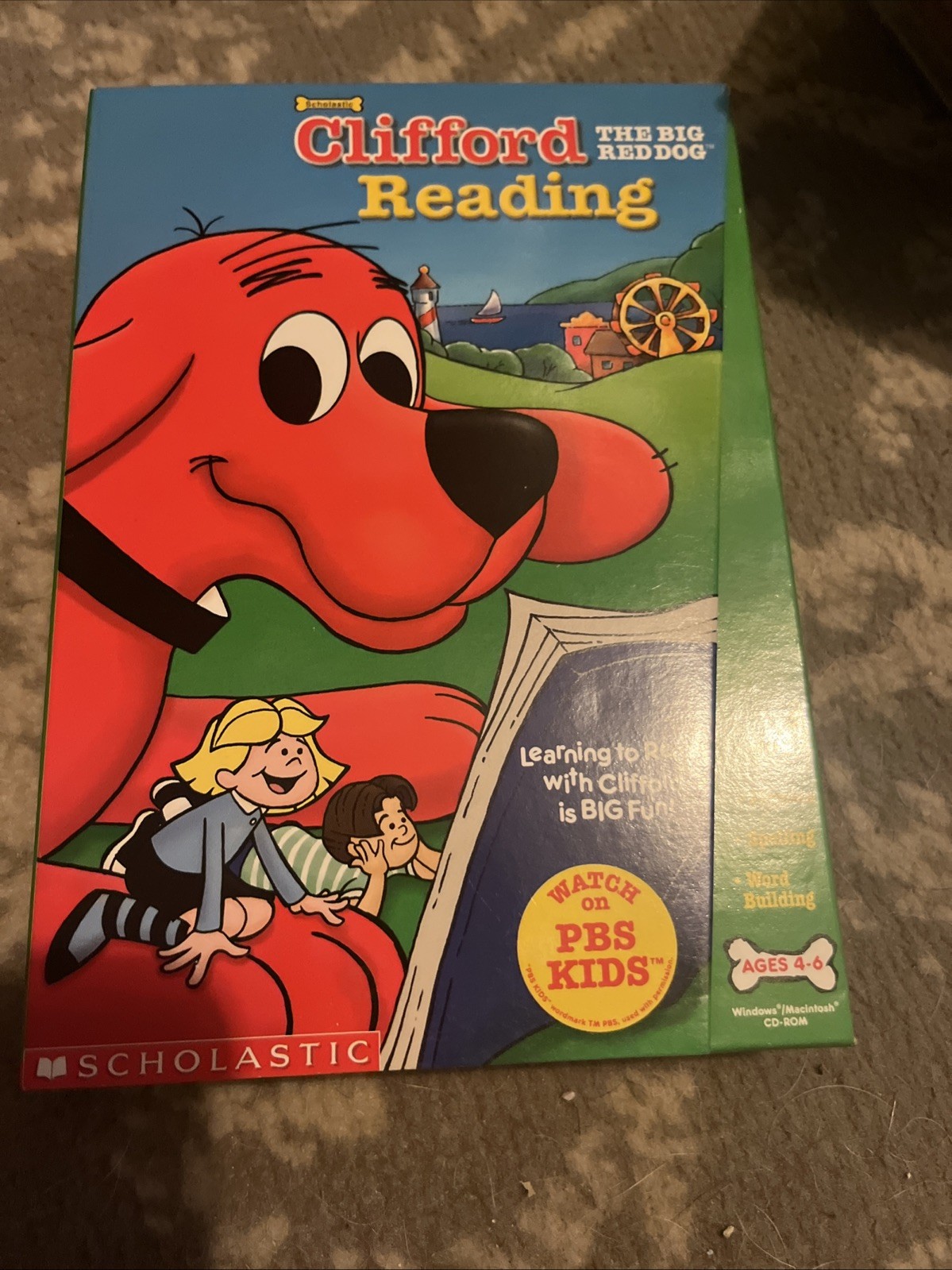 Scholastic Clifford The Big Red Dog Reading for PC, Mac New Sealed
