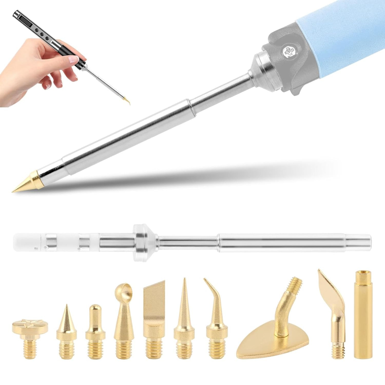 3D Printer Smoothing Finishing Tool Set, 11Pcs 3D Printed Parts Repairing Modify