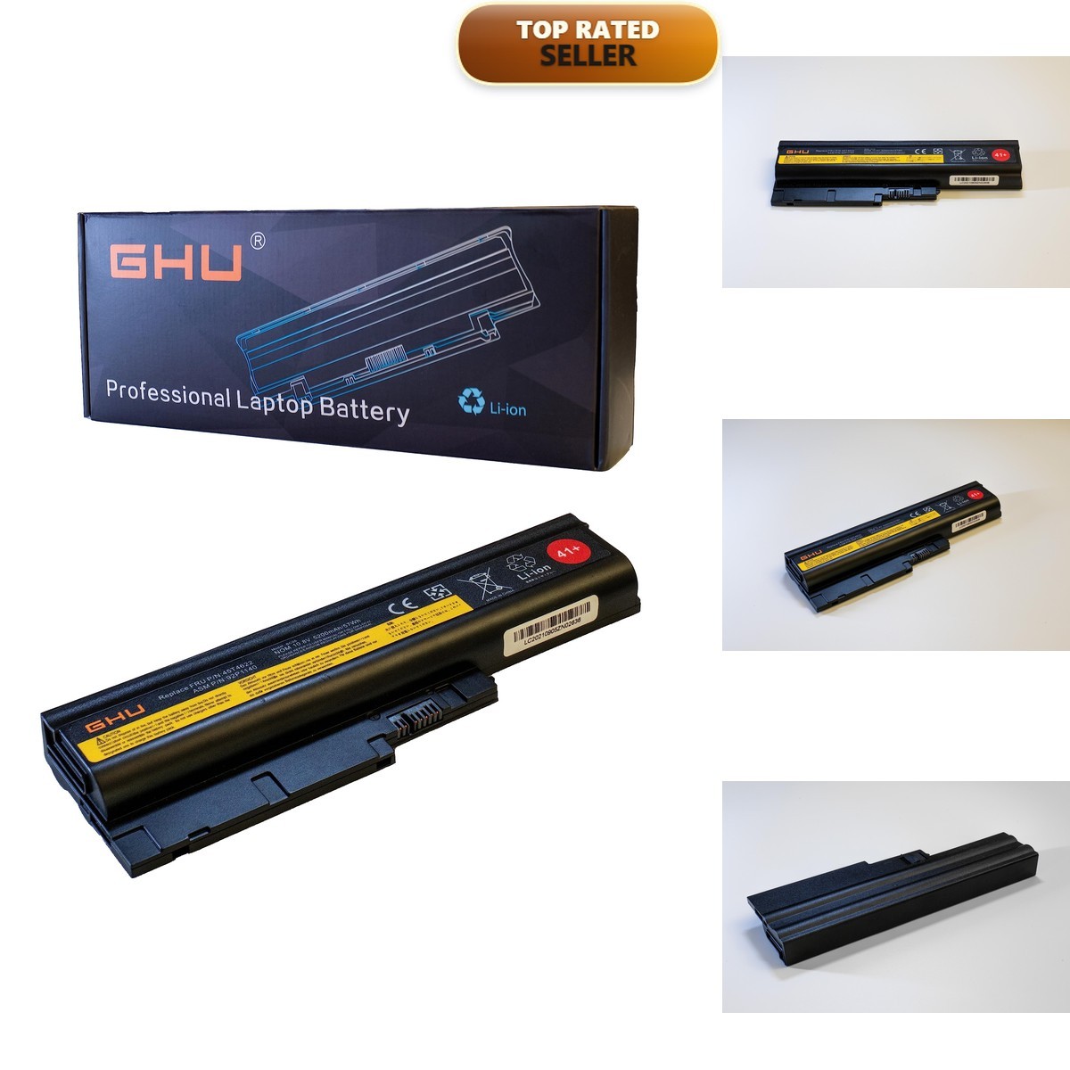 GHU 57Wh Battery for Lenovo ThinkPad T60 T60P R60 R61E T500 W500 Z60M Z61M