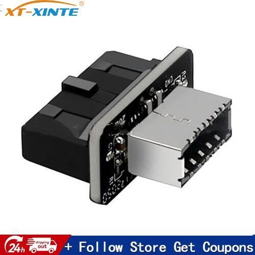 XT-XINTE USB3.0 Internal Header to USB 3.1/3.2 Type C Front Type E Adapter 20pin