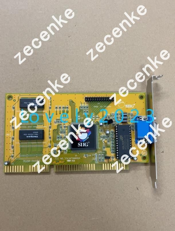 1pc used ISA graphics card SIIG MVGA-AVGA3