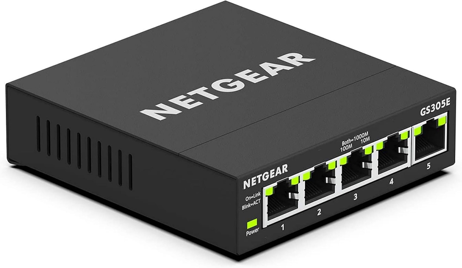 NETGEAR 5-Port Gigabit Ethernet Easy Smart Managed Essentials Switch GS305E -...