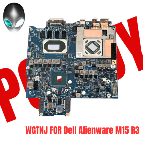 NEW Alienware M15 M17 R3 Motherboard i7-10750H 2.6GHz AMD RX-5500 4GB WGTNJ