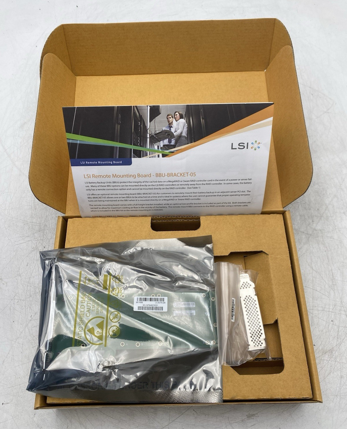 Broadcom LSI00291 BBU-BRACKET-05 / Cache Protection Bracket
