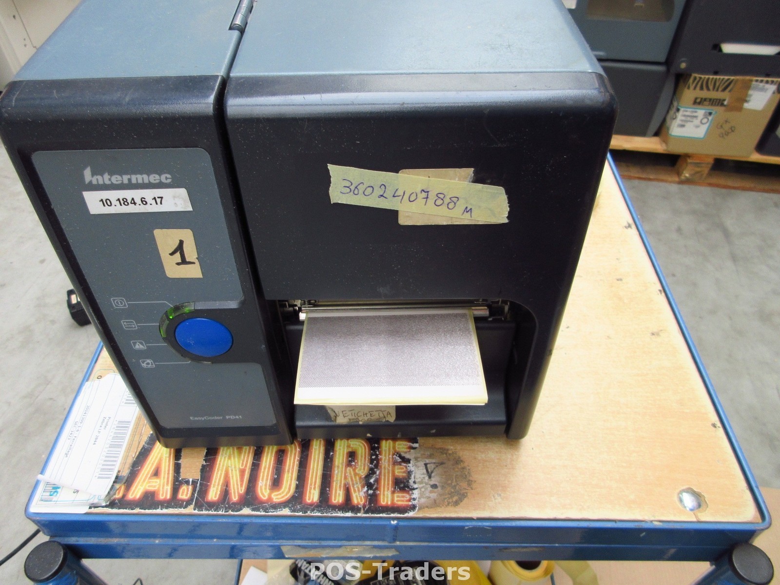 360240788 METER Intermec PD41 PD41A61000002020 Thermal Barcode Label Printer USB