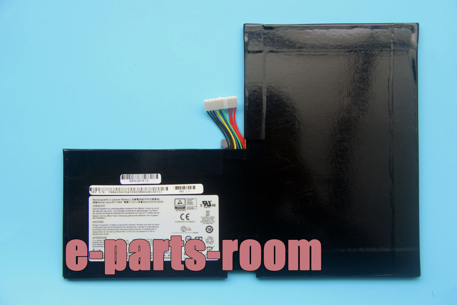 Genuine BTY-M6F Battery for MSI GS60 2QC 2QE 2PM 2PC 2PL 6QC PX60 6QE 6QD
