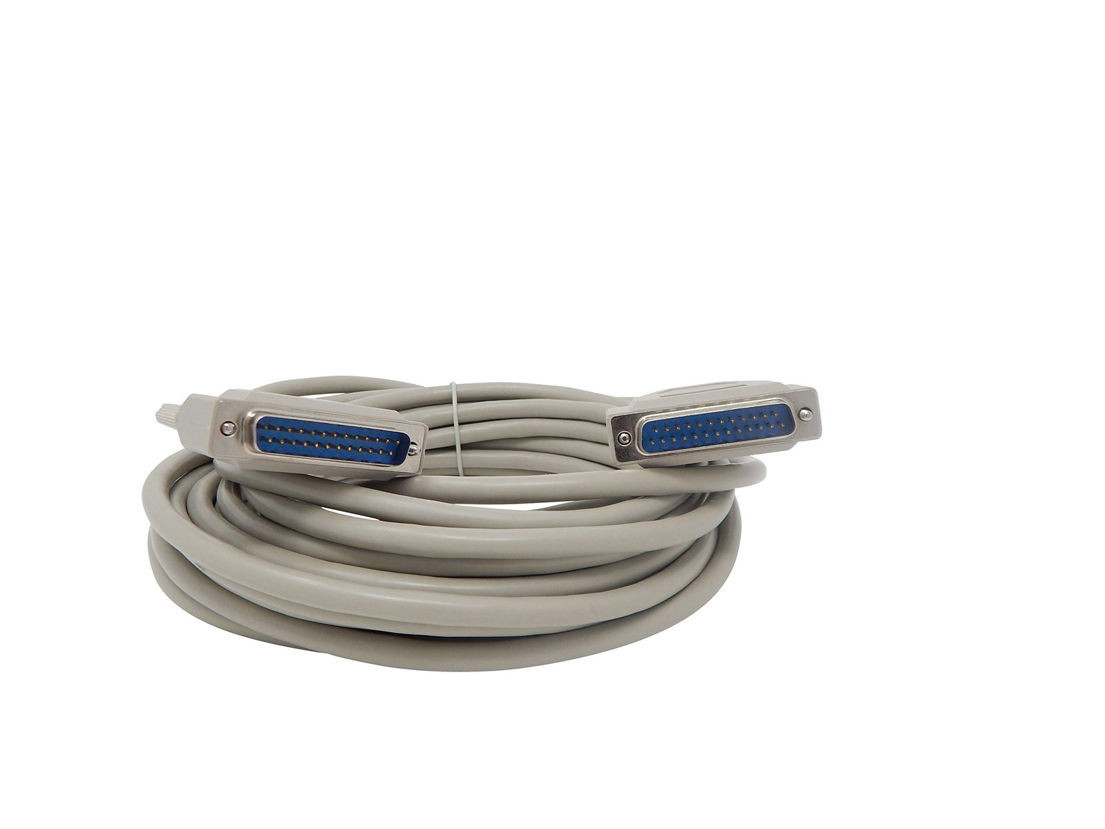 25 FT DB25 25 Pin Serial Port Cable Male to Male RS232 Connection Cord Wire