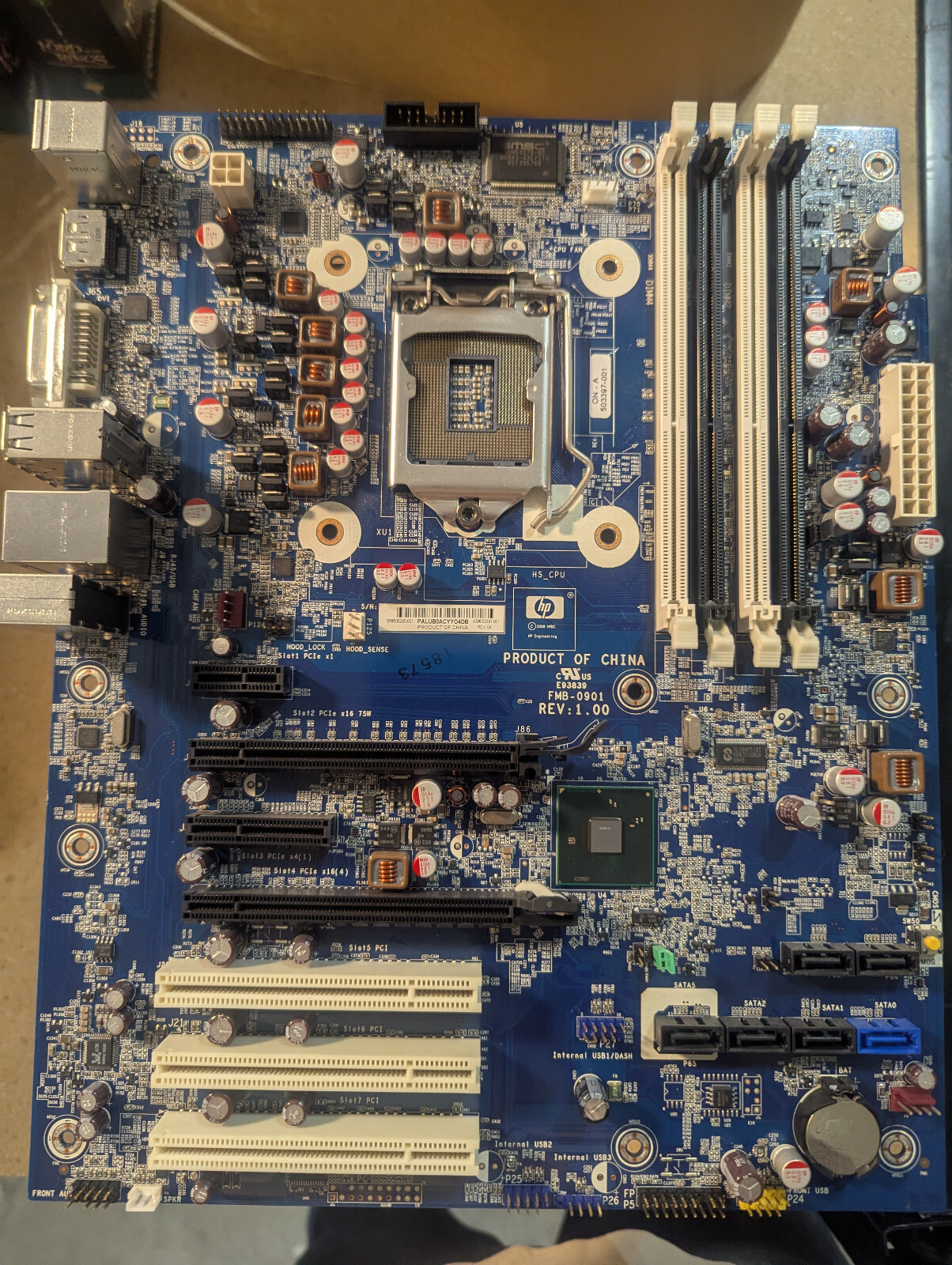 HP Z200 Workstation FMB-0901 DDR3 LGA1156 Motherboard - 506285-001