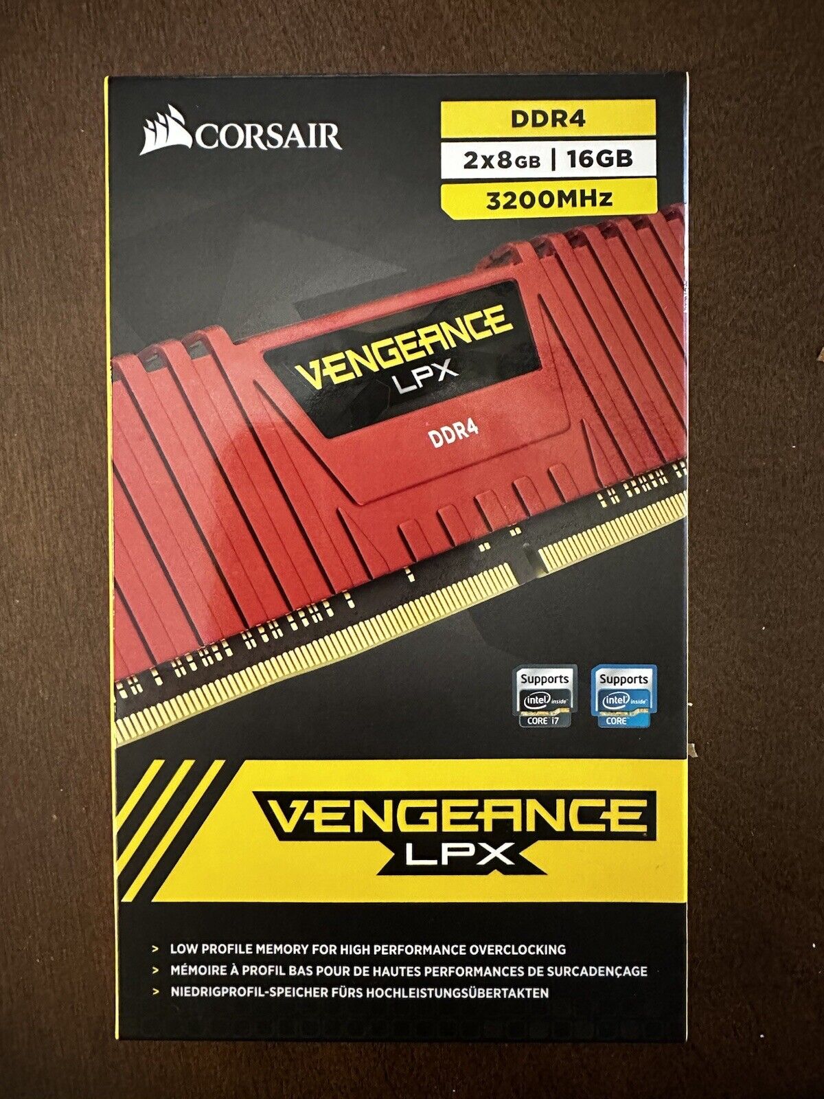 CORSAIR Vengeance LPX 16GB (2 x 8GB) 288-Pin PC RAM DDR4 3200 (PC4 25600)