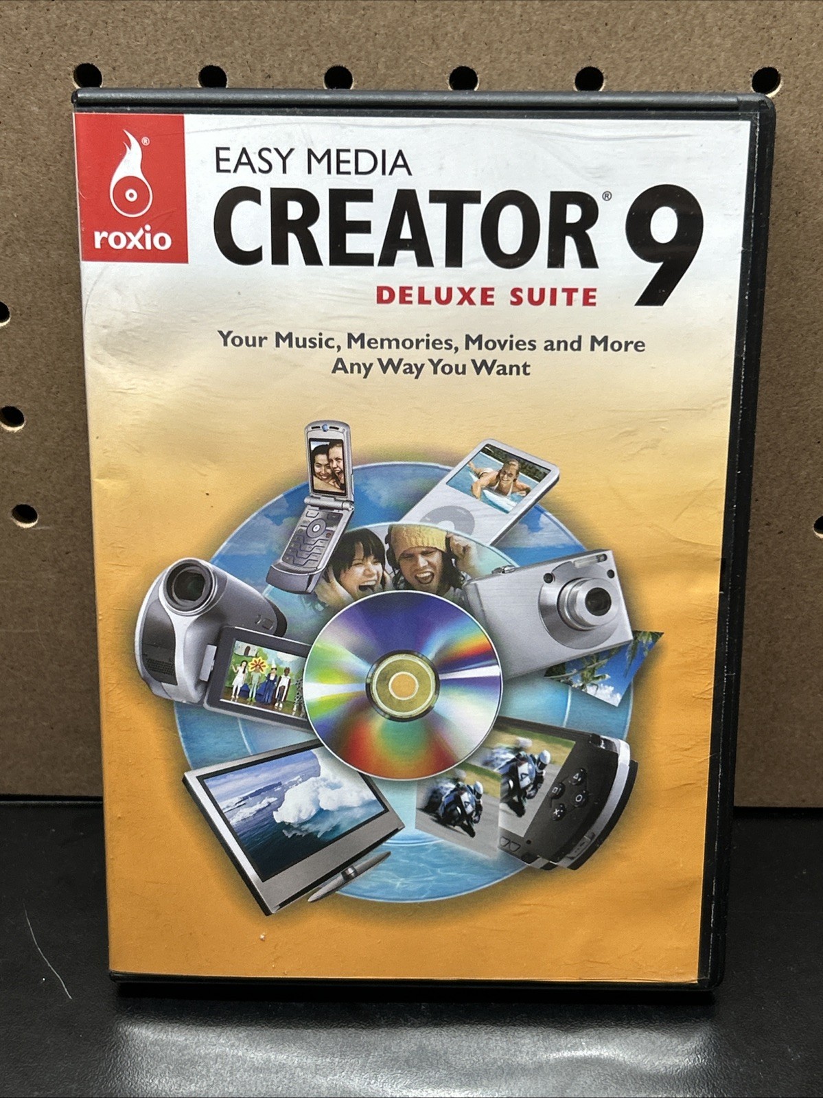 Roxio Easy Media Creator 9 Deluxe Suite with SW Keys