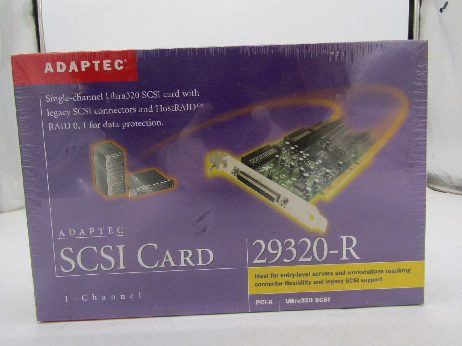 Adaptec 29320-R 64 Bit 133MHz PCI-X HOSTRAID Ultra320 SCSI Card SEALED