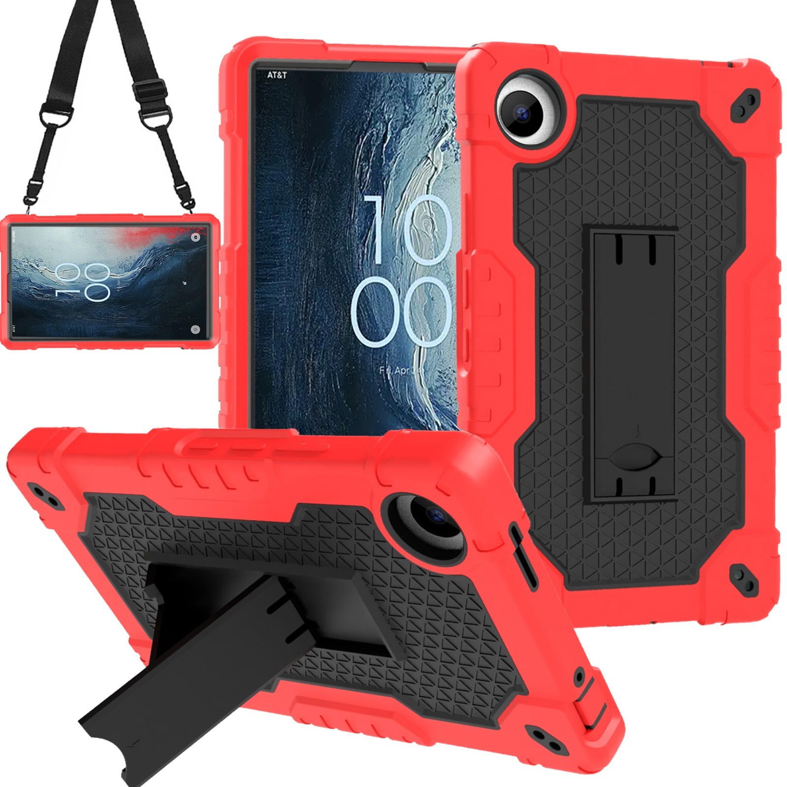 For  TCL  Tab8 Nxtpaper 5G Case Heavy Duty Shockproof Kickstand Protective Cover