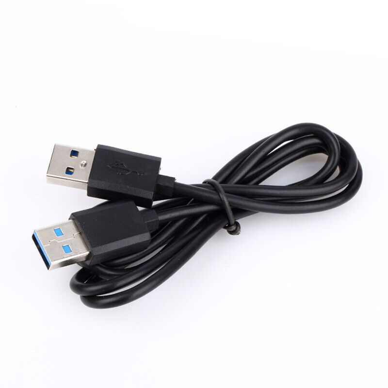 USB 3.0 A Male to A Cable Lot Data Transfer Super Speed Power Charger Metal 3FT