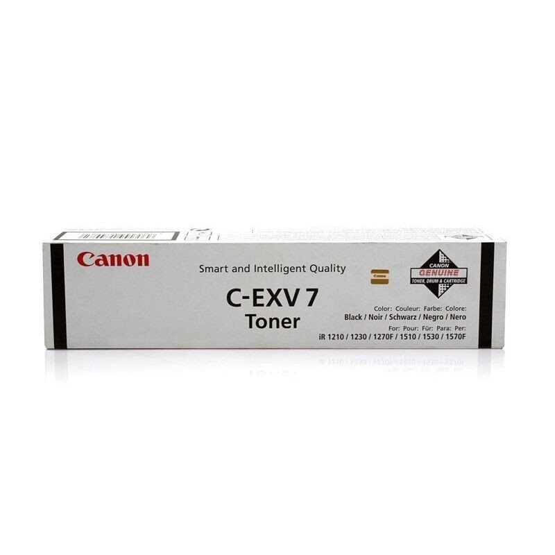 Canon C-EXV 7 Original New Black 5000 Pages For iR 1210 / 1230