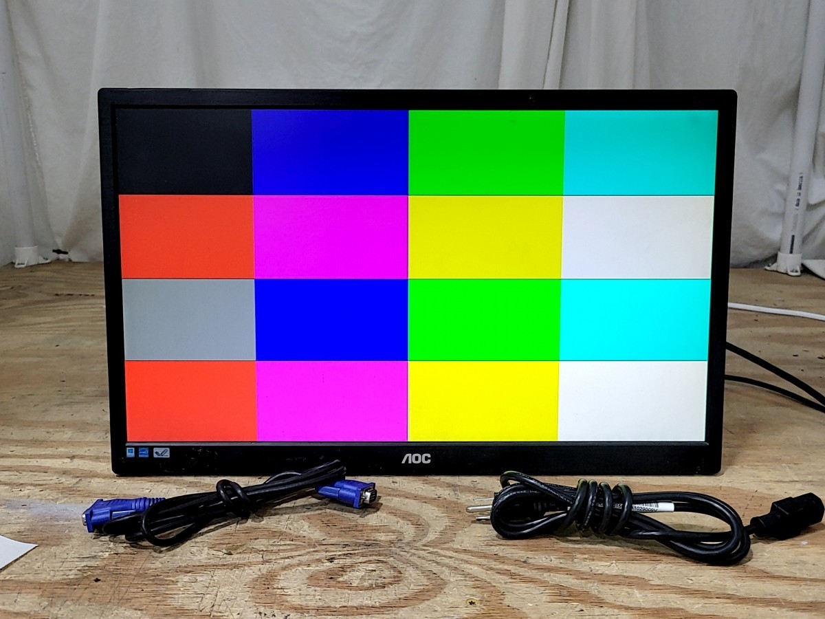 AOC E2270SWDN 21.5" LCD Monitor VGA DVI NO BASE/STAND GRADE B SEE NOTES