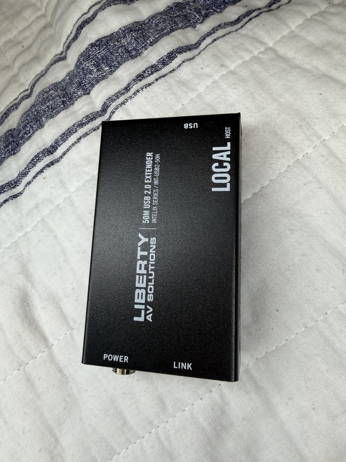 Liberty AV USB 2.0 INT-USB2-50H Host Side w/ power cord and USB cable 
