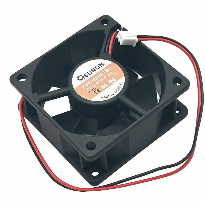 1PC NEW For SUNON KDE1206PTS1 Server Cooling Fan DC 12V 2.3W 60x60x25mm 2-Wire