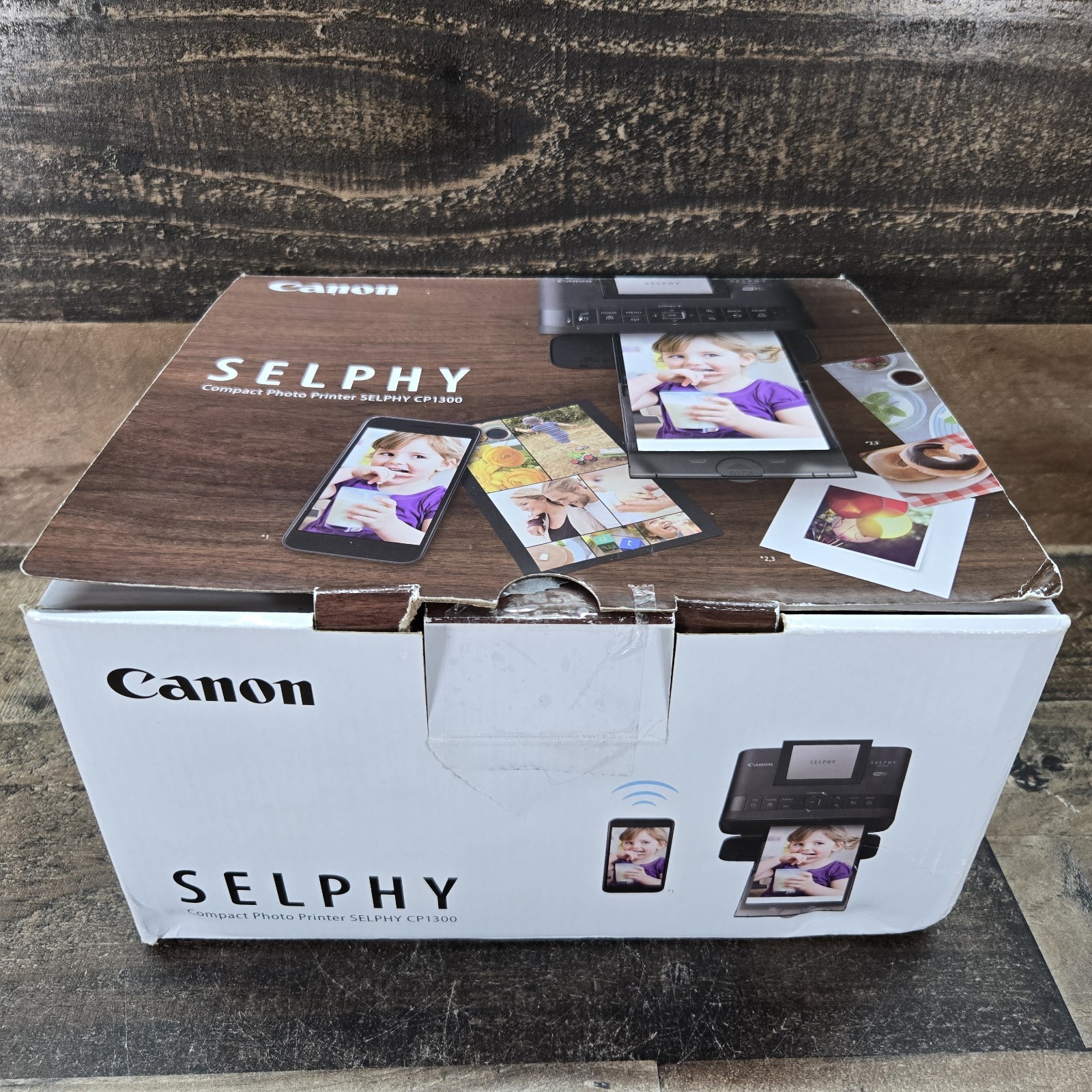 Canon SELPHY CP1300 Wireless Dye Sublimation Portable Photo Printer