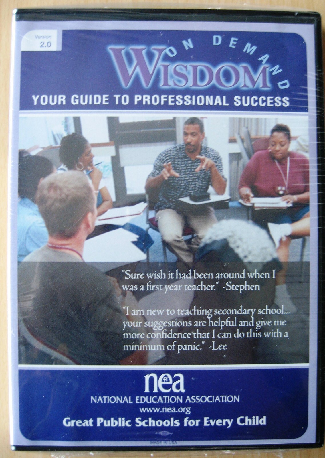 Wisdom On Demand CD - Your Guide To Professional Success by NEA - NEW & SEALED