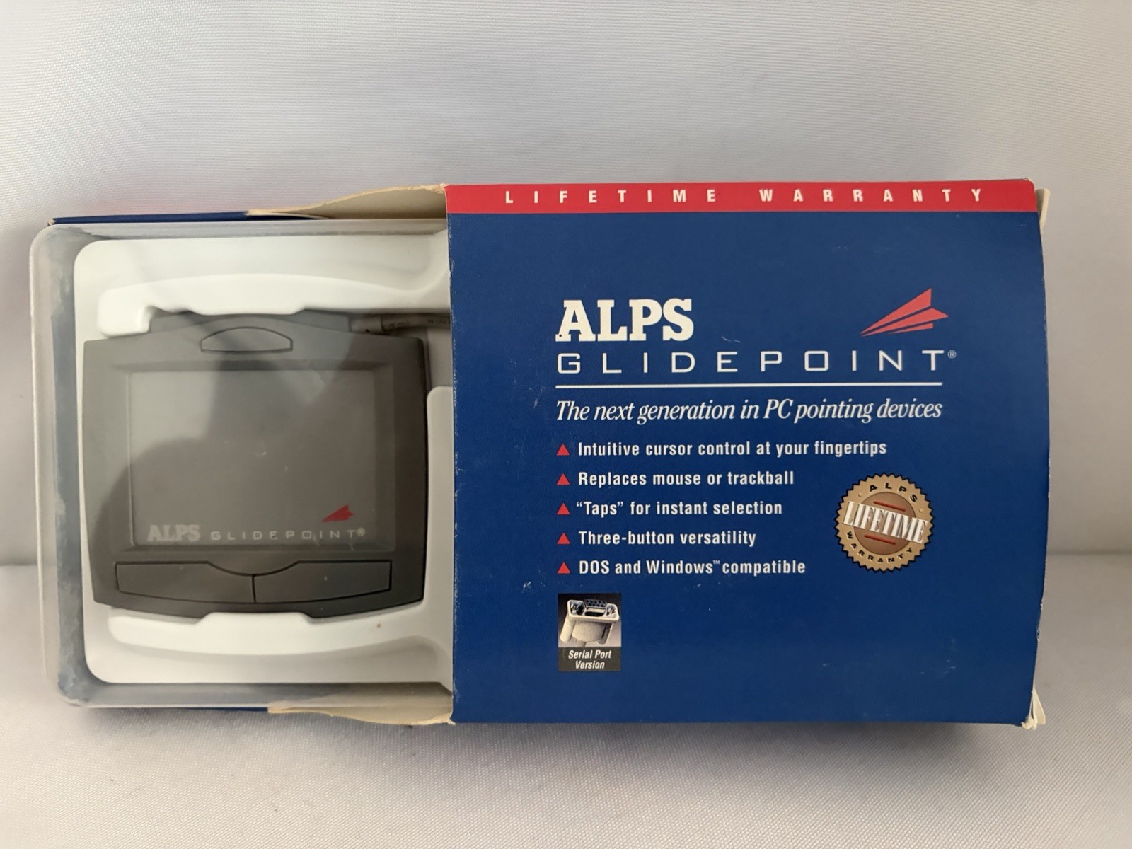 Alps Glidepoint Touchpad PC Pointing Device  DOS And Windows ￼