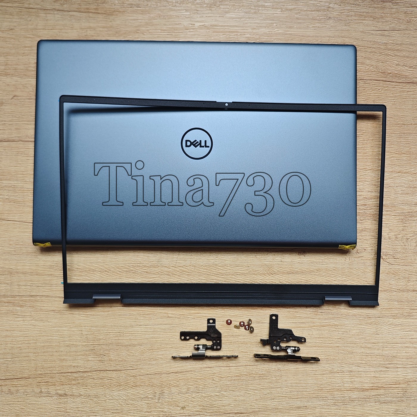 Blue Lcd Back Cover Front Bezel Hinges For Dell Inspiron 15 Pro 5510 5515 0NK7D9