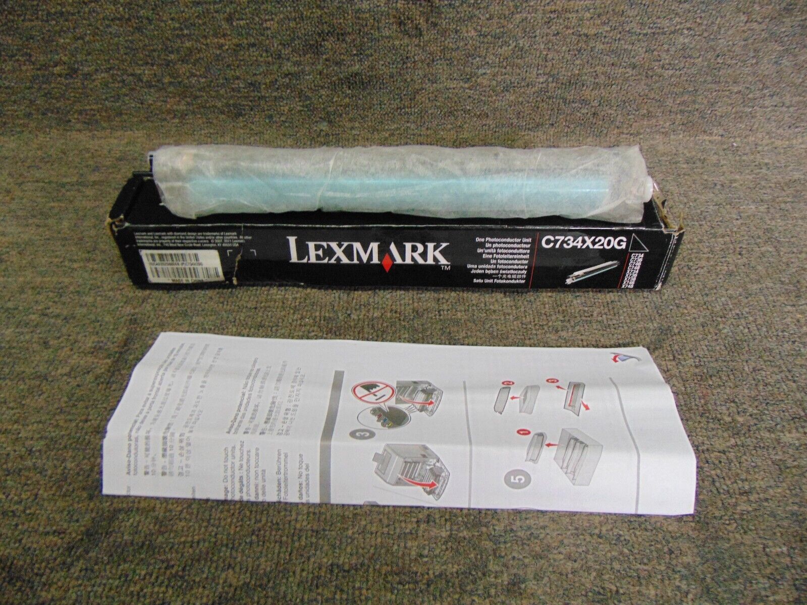C734X20G New Genuine Lexmark Photoconductor Unit C734 C736 C746 C748 X734 X736