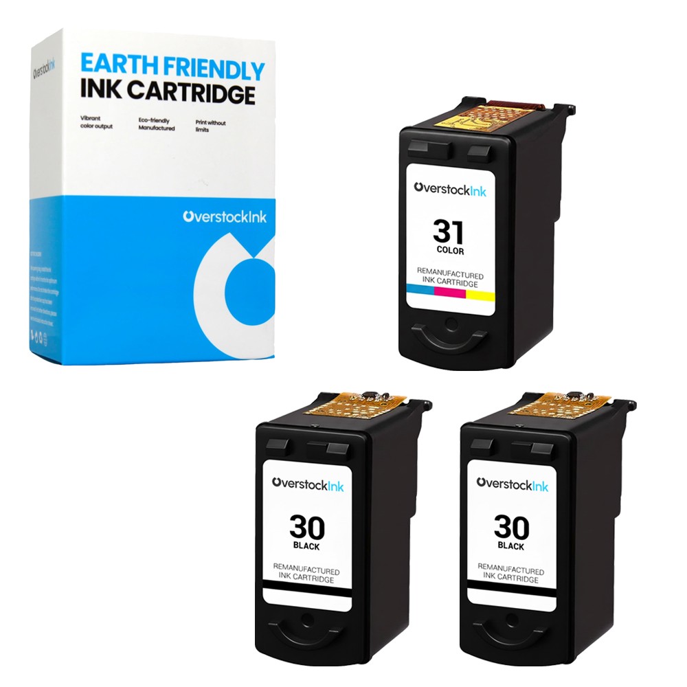 OSI 3X Compatible Canon PG-30 CL-31 Ink Cartridge for PIXMA iP1800 iP1900 iP2600