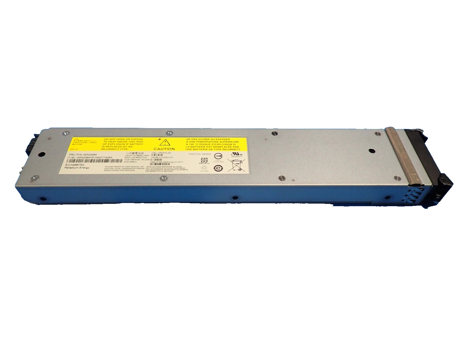 IBM 00ND095 Flash System Battery 998054 00ND094 Internal Backup Power Module