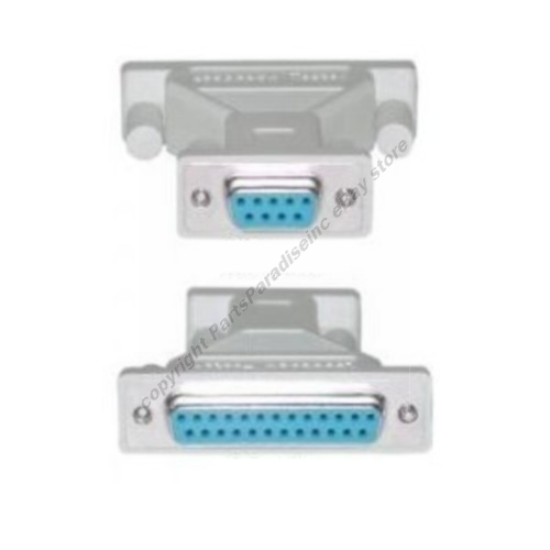 RS232 Serial Loopback Tester Adapter DB25~DB9pin Female~F port Loop Back $SHdisc