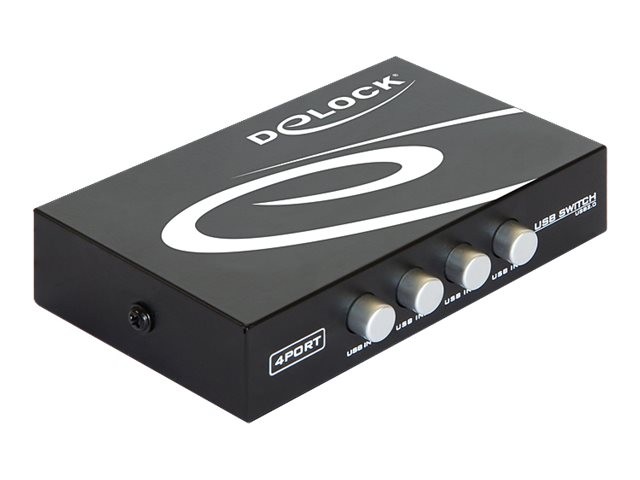 Delock Switch USB 2.0 Manual USB-Umschalter Network Switch 4-Port HDMI 87634