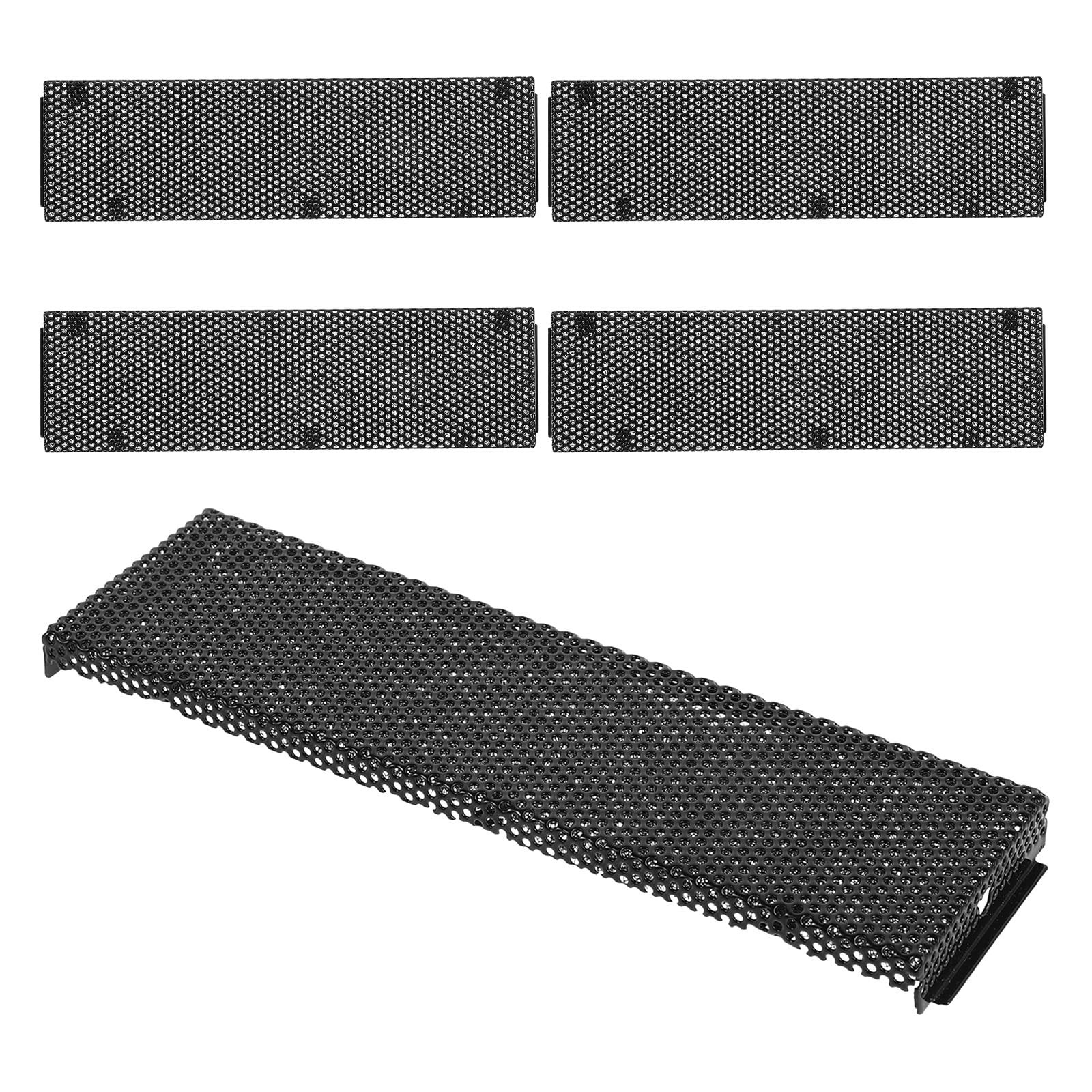 5pcs Front Bay Mesh Insert for Desktop Tower Case - Vented Sponge Lined Panel...