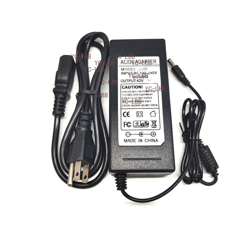 42V 2A AC Adapter For NCM Lyon Folding eBike Power Supply
