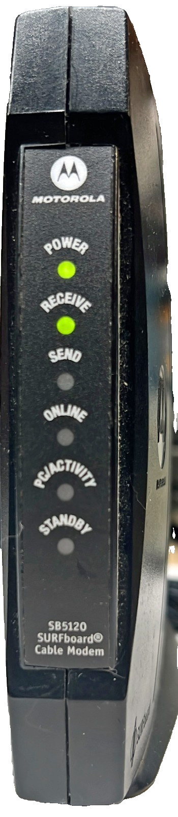 Motorola model SB5120 SurfBoard Cable Modem W/ Power Supply