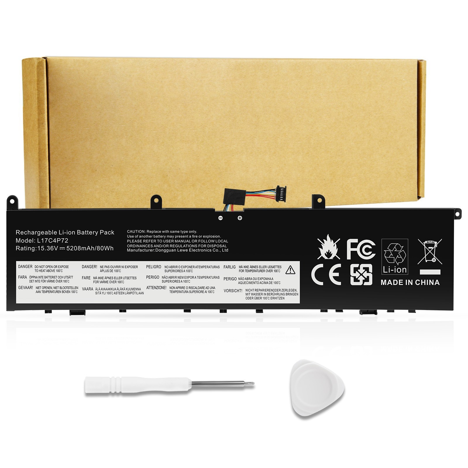 L17C4P72 L17M4P72 L18M4P71 Battery For Lenovo ThinkPad P1 X1 Extreme X1E 01YU911