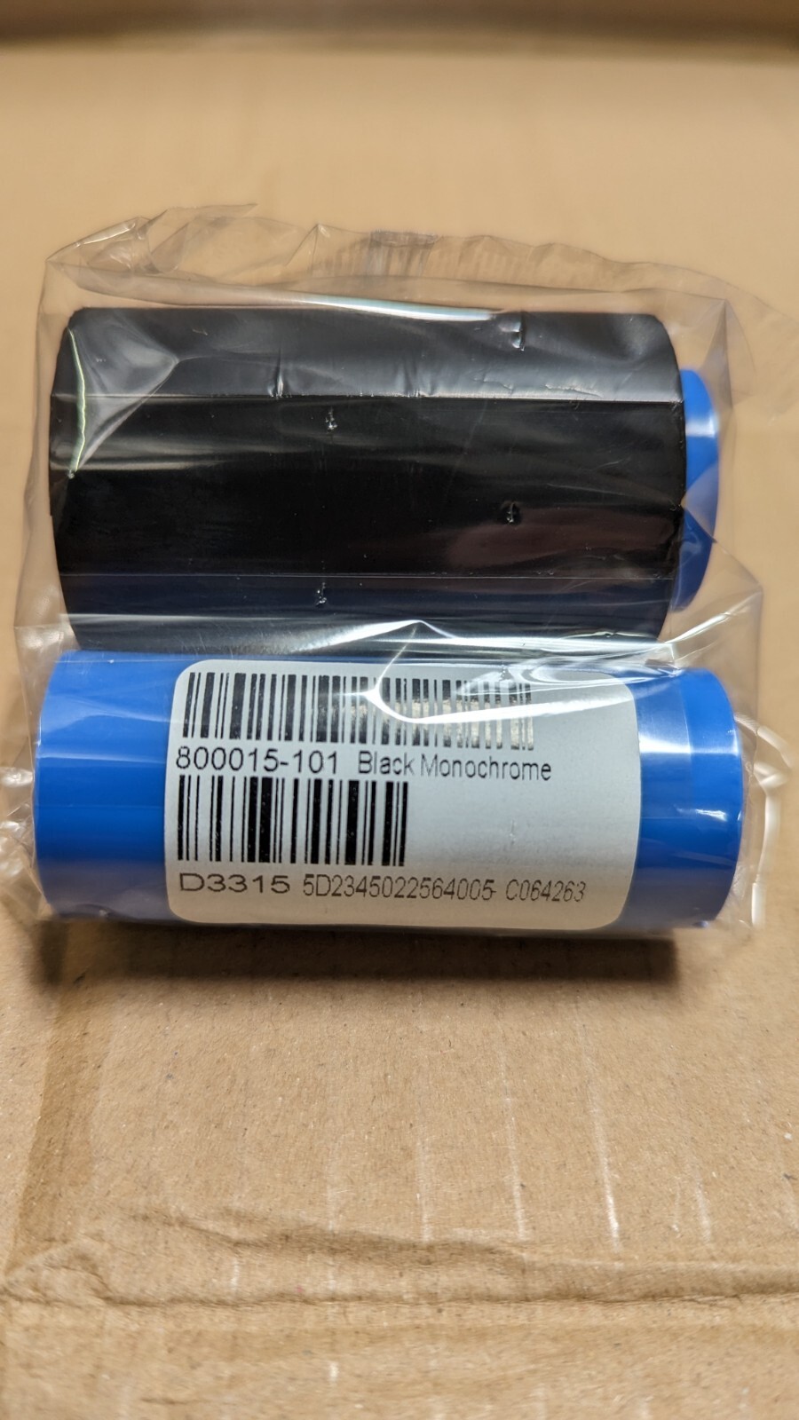 800015-101 Black Ribbon for Zebra P330i P420i P430i Card Printers 1000 Prints