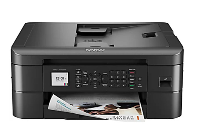 Brother MFC-J1010DW Wireless Inkjet All-in-One Color Printer With Refresh EZ