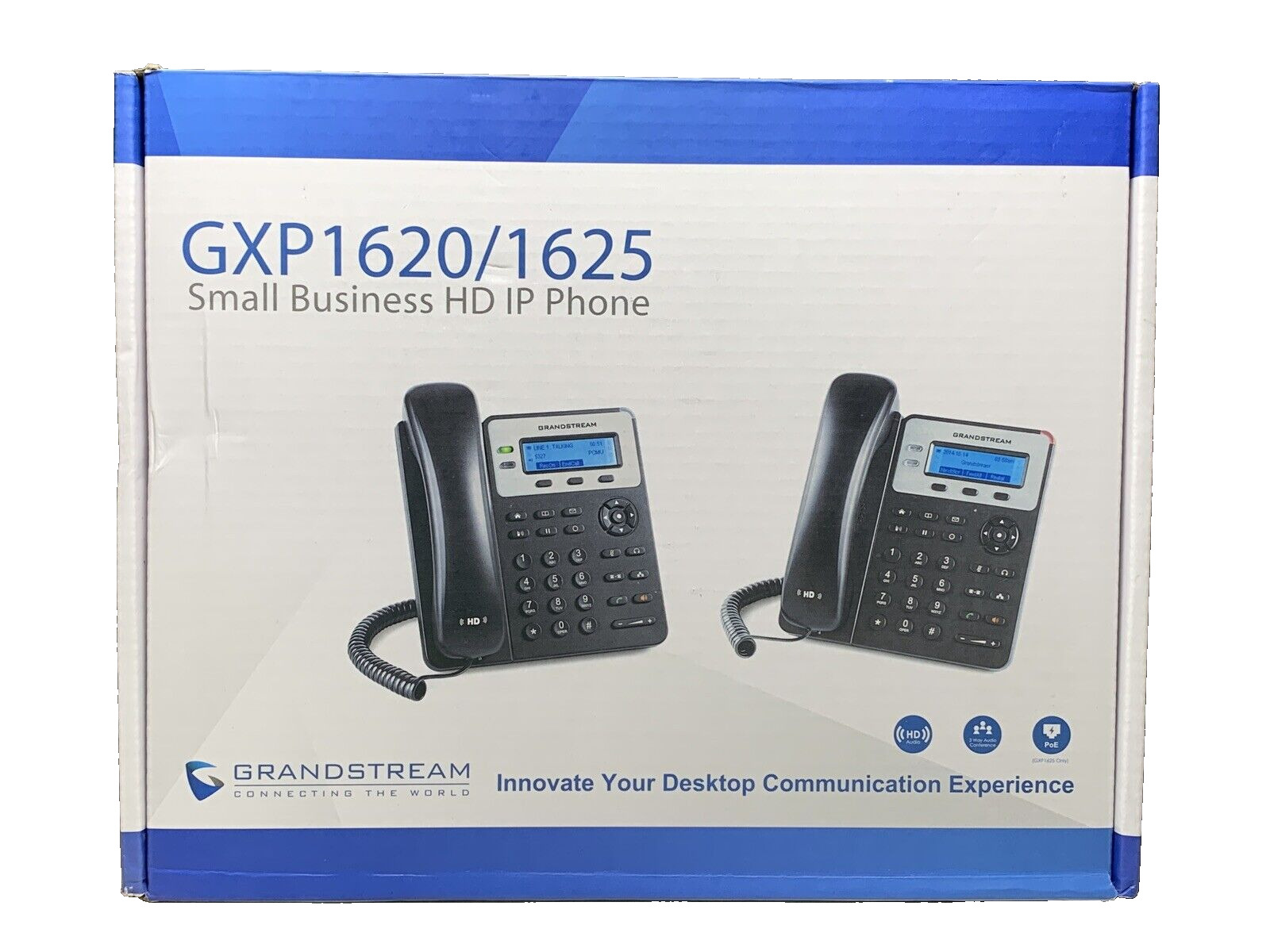 Grandstream GXP1620/1625 Small Business HP IP Phone Black BRAND NEW
