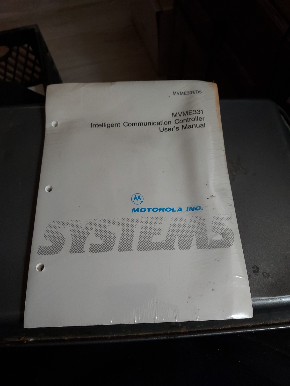 MOTOROLA MVME331/D5 MVME331 INTELLIGENT COMMUNICATION CONTROLLER USER'S MANUAL