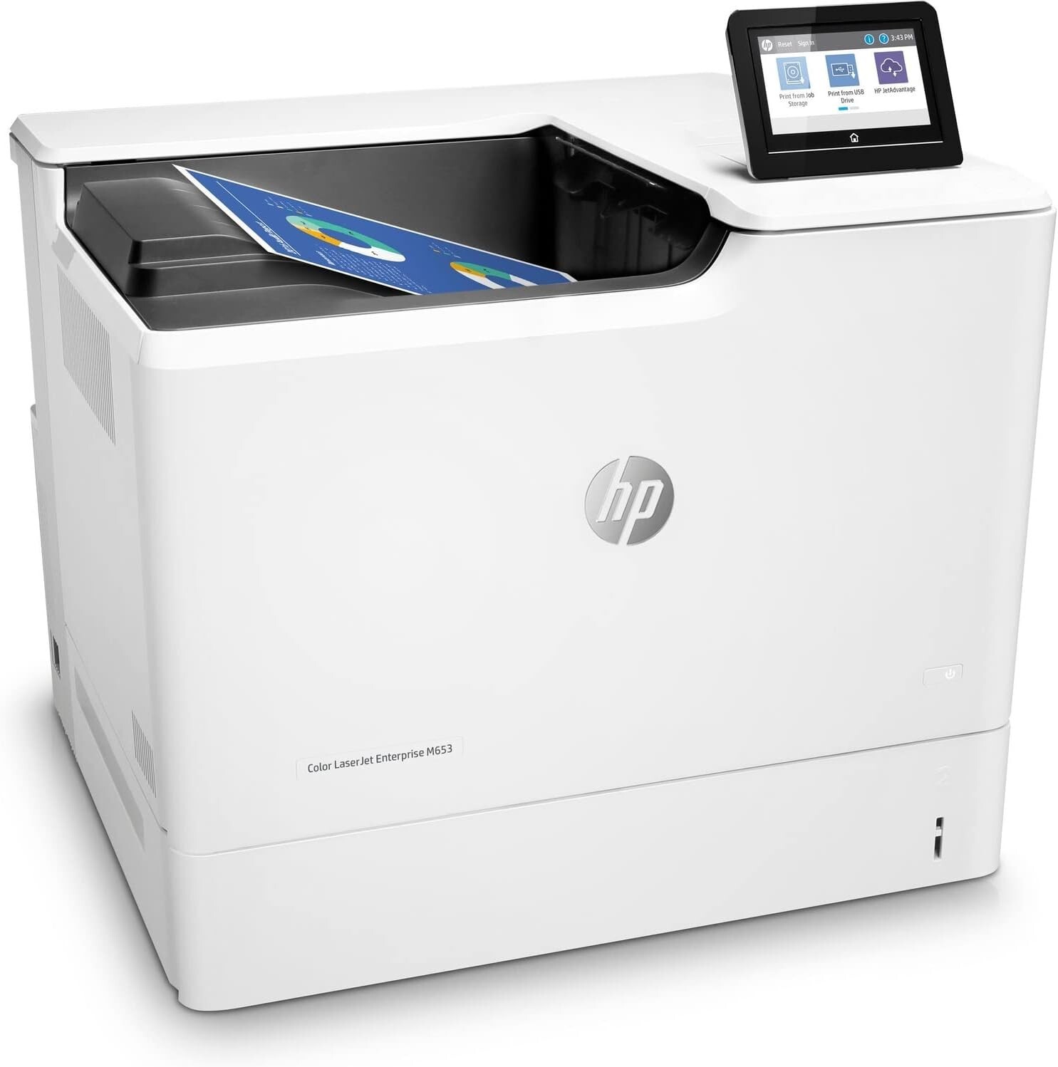 HP Color LaserJet Enterprise M653dn Printer (J8A04A) with Duplex Printing