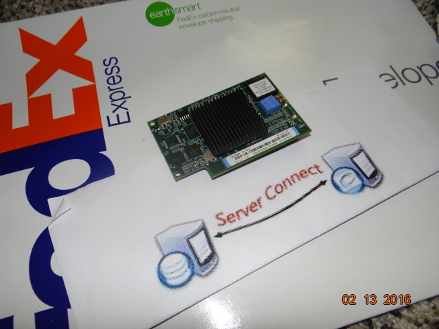 46M6142 IBM EMULEX 8GB FC EXPANSION CARD 46M6140 ( CIOv) BULK 46M6138