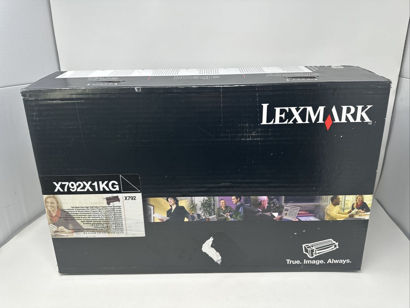 Genuine Lexmark X792X1KG ( X792X4KG ) Return Program  Print Cartridge Black X792