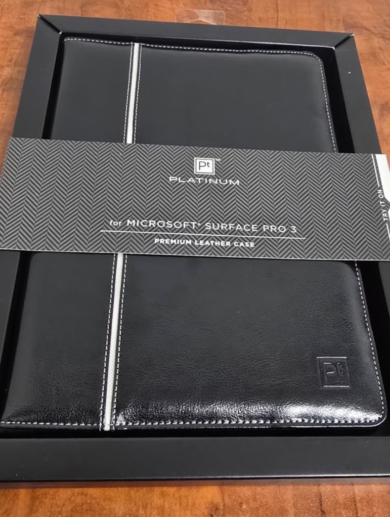 Brand New Platinum Premium Leather for Microsoft Surface Pro 3 (Pack of 4)