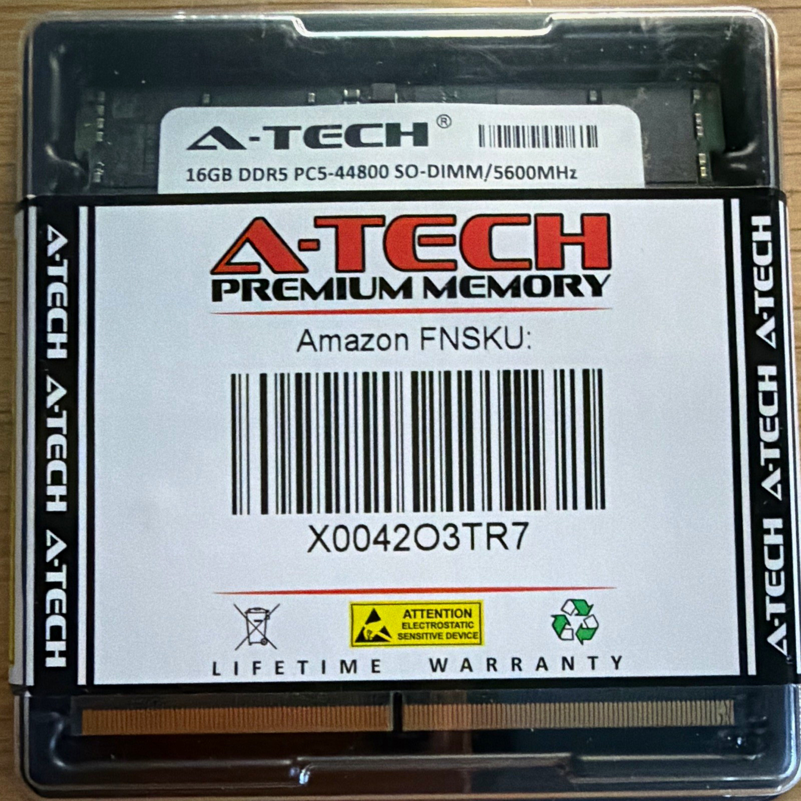 A-Tech Premium Memory 32GB (2x16GB) DDR5-5600 PC5-44800 SO-DIMM 262-Pin
