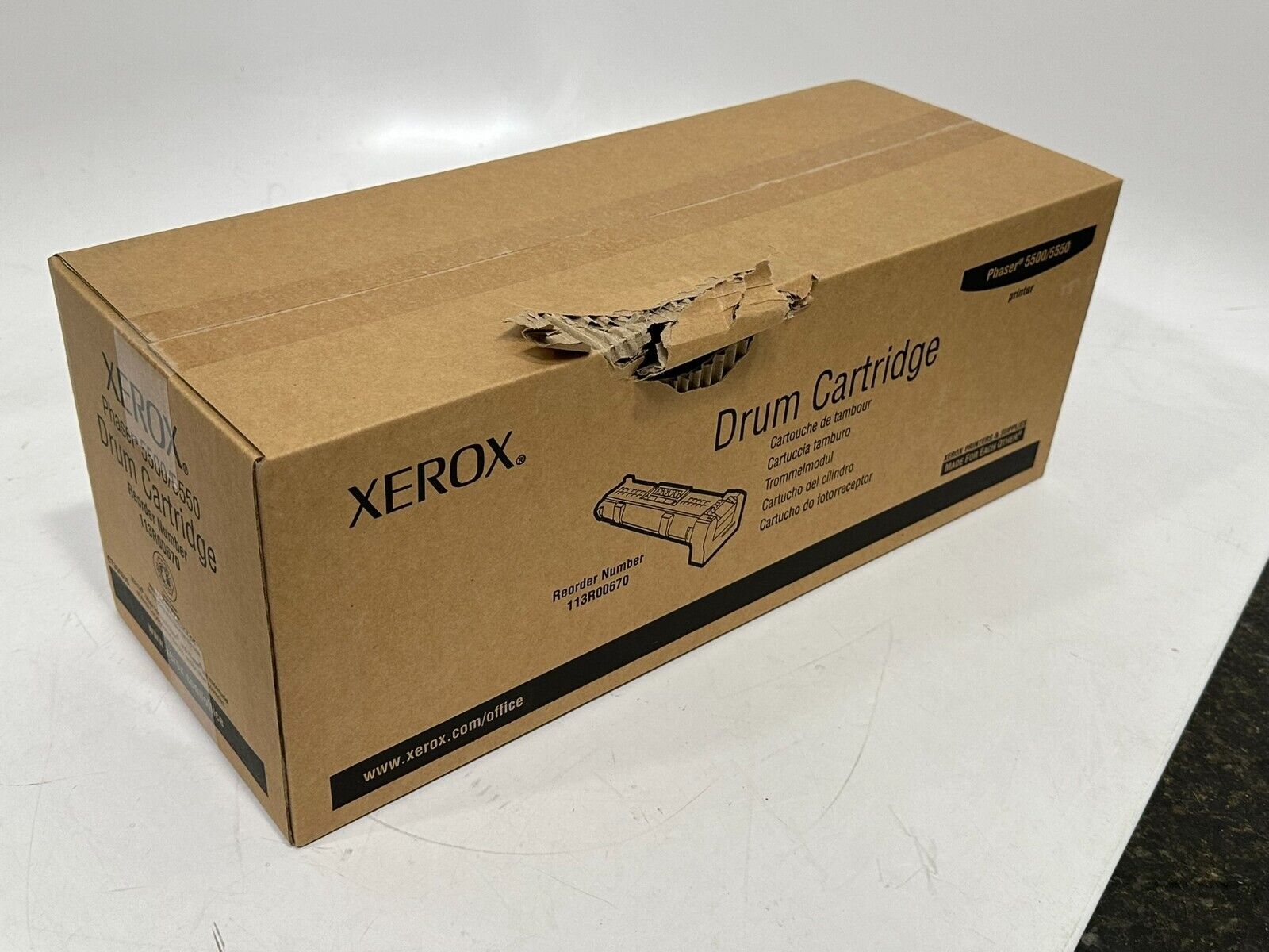 Genuine Xerox 113R00670 Black Drum Cartridge