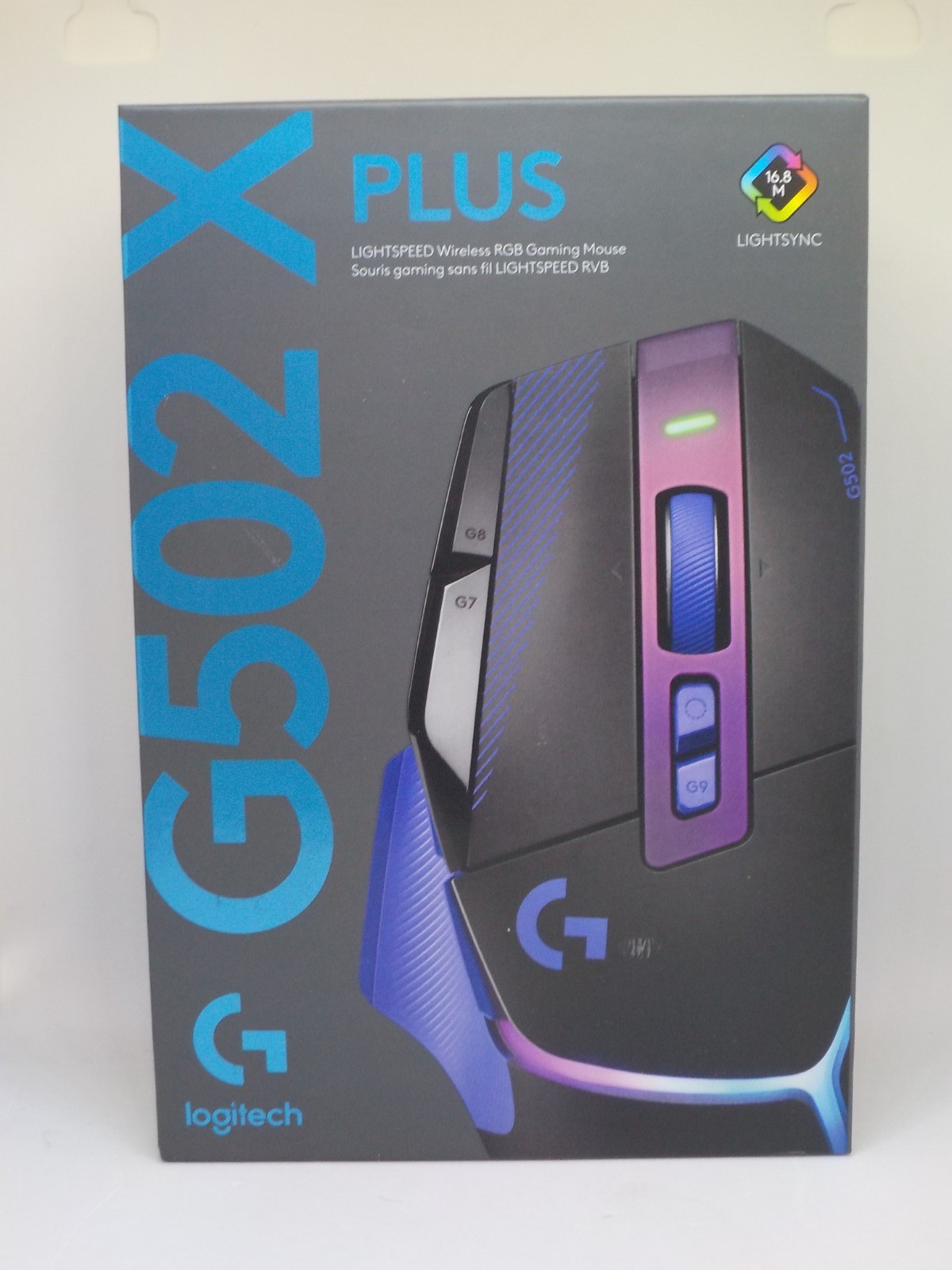 New Logitech - G502 X PLUS LIGHTSPEED Wireless Gaming Mouse with LIGHTSYNC-Black