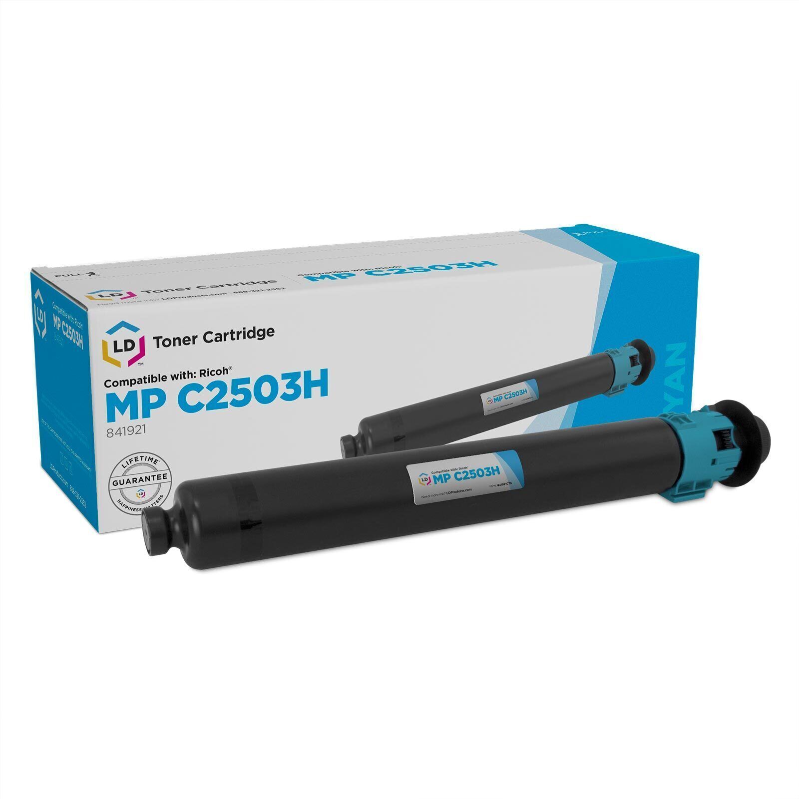 LD 841921 MP C2503H Cyan Laser Toner Cartridge for Ricoh Printer